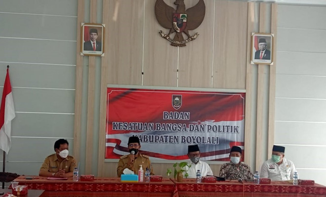 "KEGIATAN SILATURAHMI BERSAMA ANTAR TOKOH AGAMA DALAM RANGKA CIPTA KONDISI PADA PERAYAAN NATAL 2021 DAN TAHUN BARU 2022 DI KABUPATEN BOYOLALI"